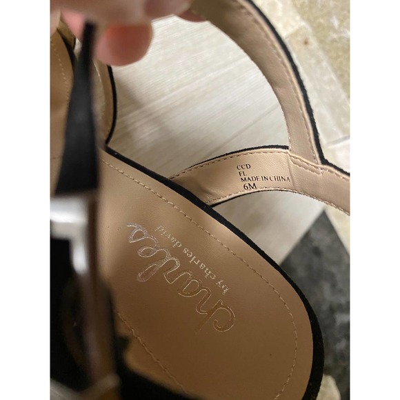 Charles David Astro Espadrille Wedge Sandal 6 - Picture 6 of 6